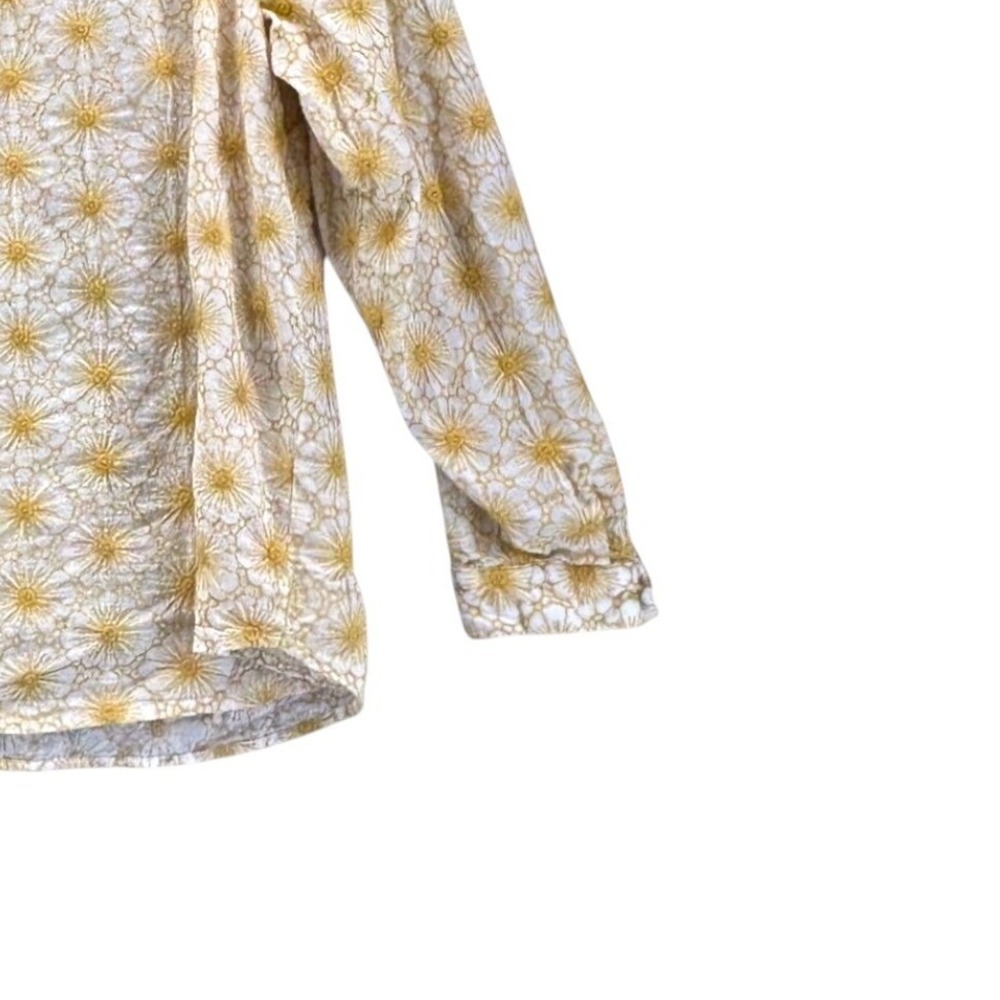 J Jill Button Up Yellow XL - Picture 6 of 14